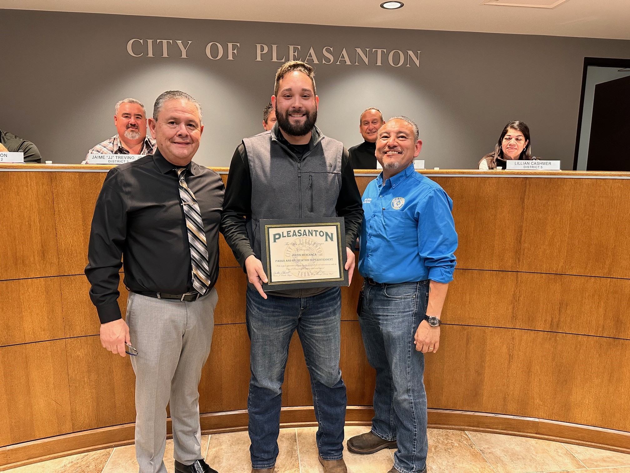 Menchaca honored at City Council